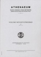Rivista Athenaeum - anno 2011 - vol. II